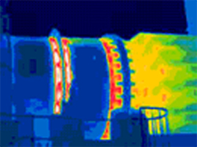 Thermal Image of Furnace Joints