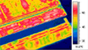 Industrial Heating Blanket Thermal Image