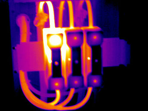 Thermal Image of Fuse Link and Base