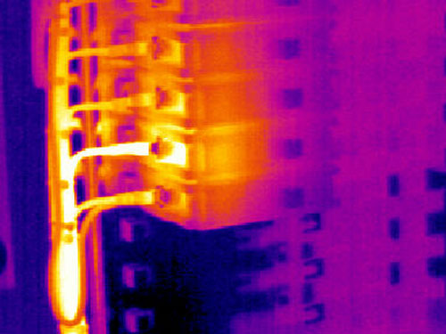 A Thermal Image of an MCB